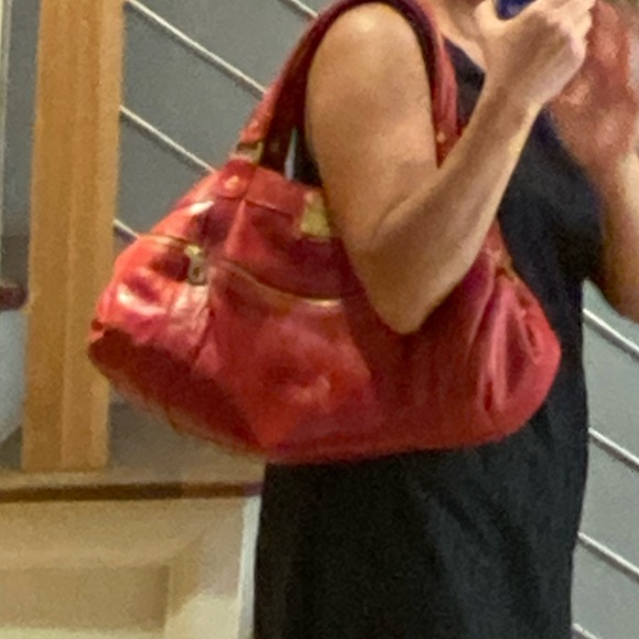 Marc By Marc Jacob Large Red Satchel - Picture 5 of 10